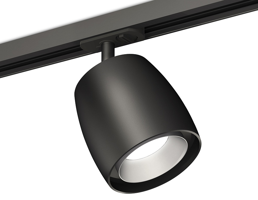 Ambrella Комплект трекового светильника XT1142001 SBK/MCH черный песок/хром матовый MR16 GU5.3 (A2537, C1142, N7033) фото