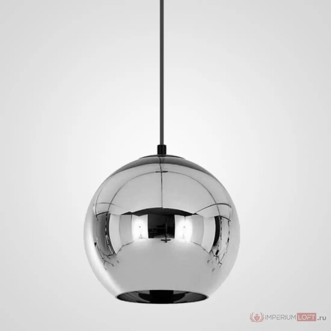 ImperiumLoft Подвесной светильник Copper Shade Chrome D25 фото