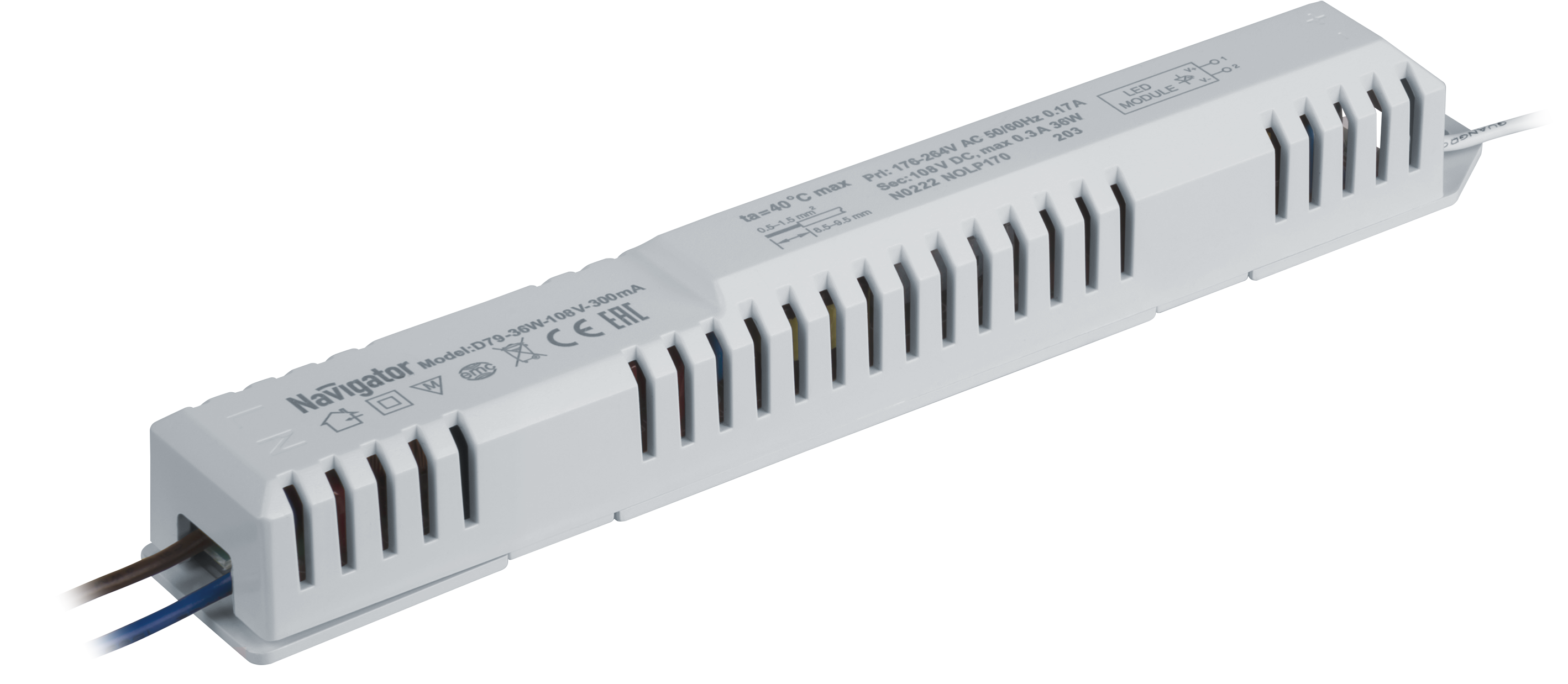 Драйвер Navigator ND-D79-36W-108V-300mA (D21-36W-108V-300mA) (1/1/1)