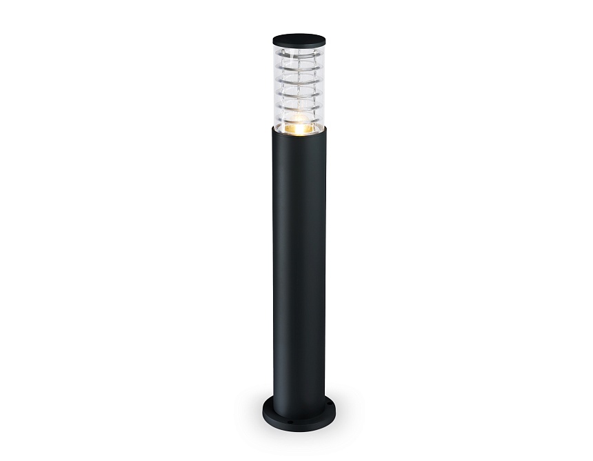 Ambrella Светильник уличный ландшафтный ST2536 BK/CL черный/прозрачный IP54 E27 max 11W D108*800 фото