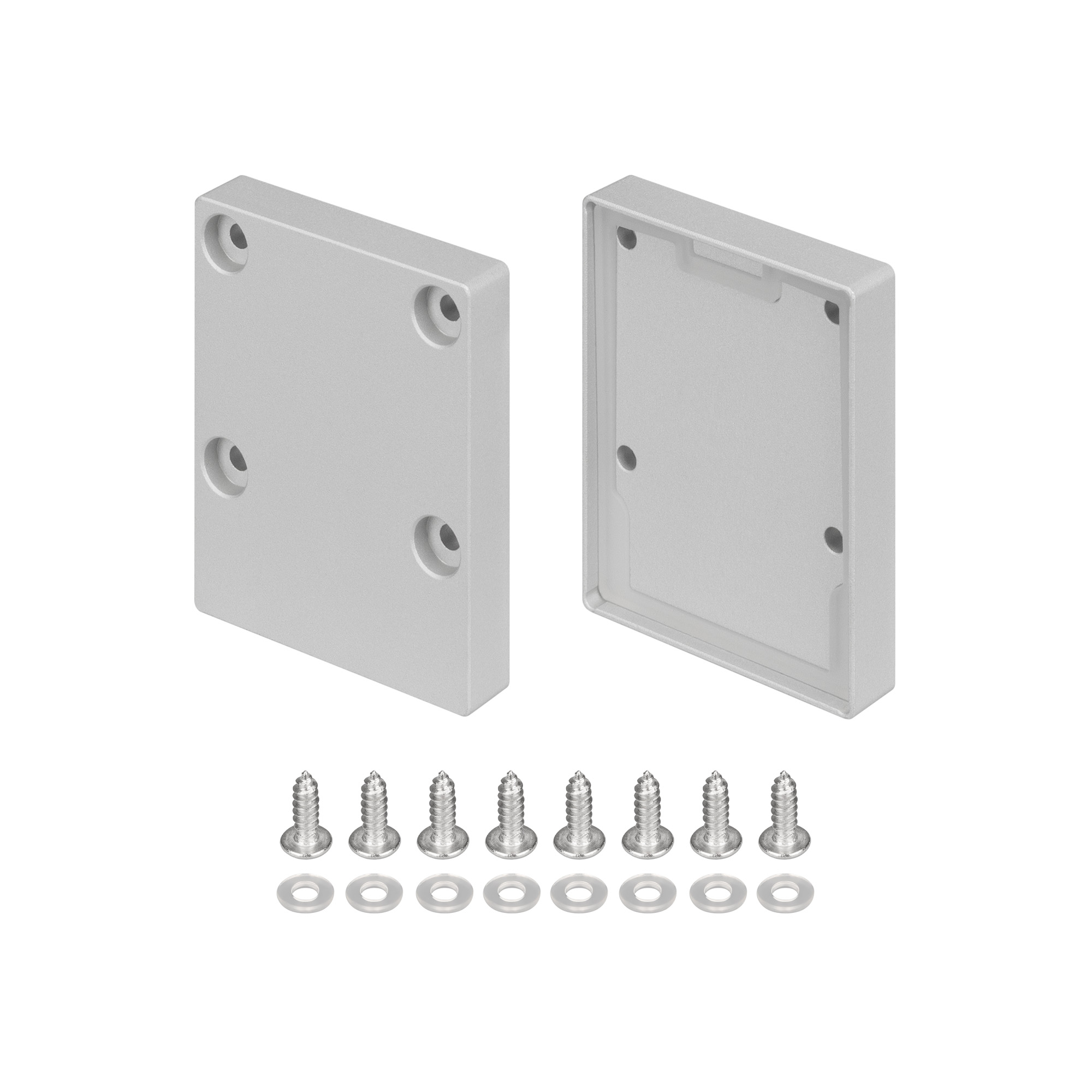 Arlight Заглушка IP-LINE-4050 SILVER глухая (Металл) фото