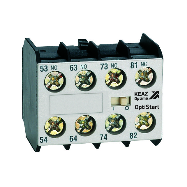 КЭАЗ Блок контактный OptiStart K-MX-1040 фронтальный 4НО для мини-контакторов M. фото