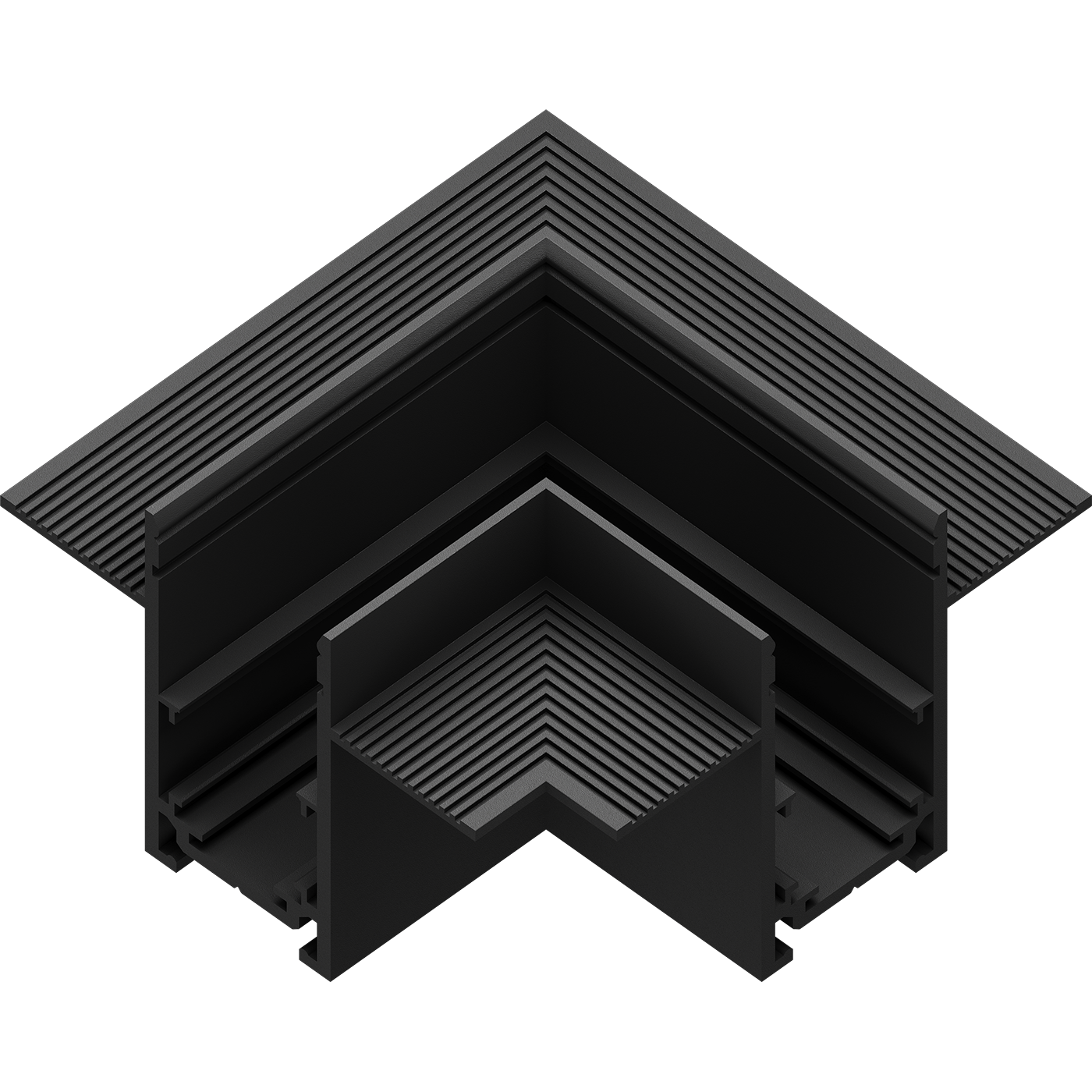 MGN TRACK/R accessory horizontal corner BK фото