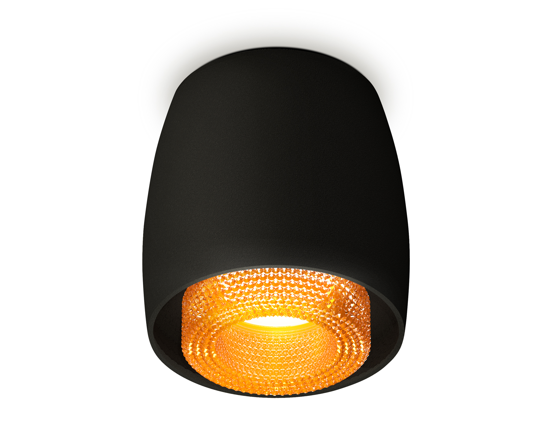 Ambrella Комплект накладного светильника с композитным хрусталем XS1142024 SBK/CF черный песок/кофе MR16 GU5.3 (C1142, N7195) фото