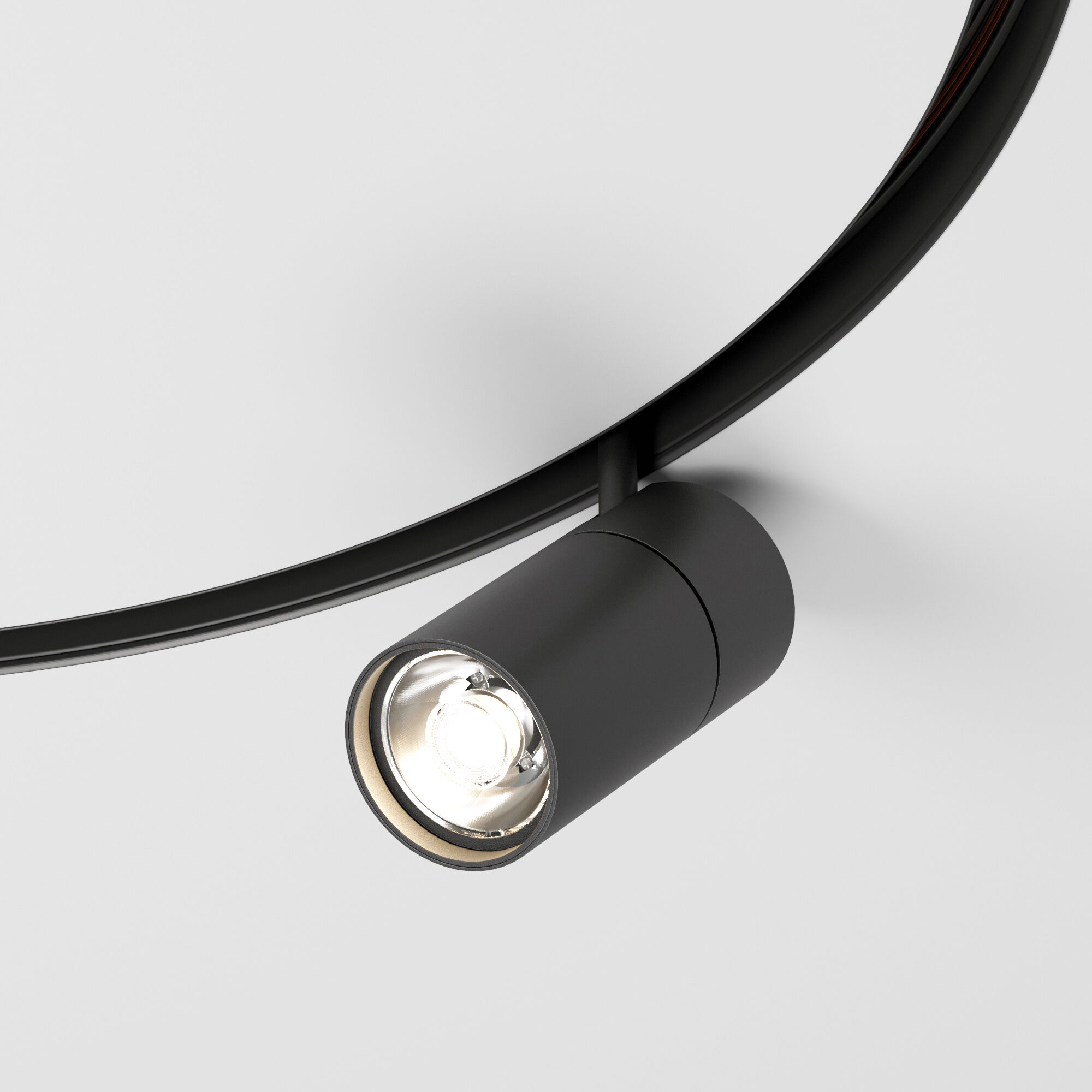 Elektrostandard Slim Magnetic Трековый светильник 20W 4200K Comfi (чёрный) (Ø800мм) 85187/01 фото
