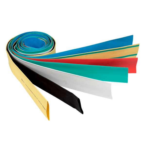 EKF Набор ТУТ нг: 7 цветов по 7шт. Разного диаметра (10/5; 12/6; 16/8; 20/10; 25/12,5; 30/15; 40/20) 1м. PROxima фото