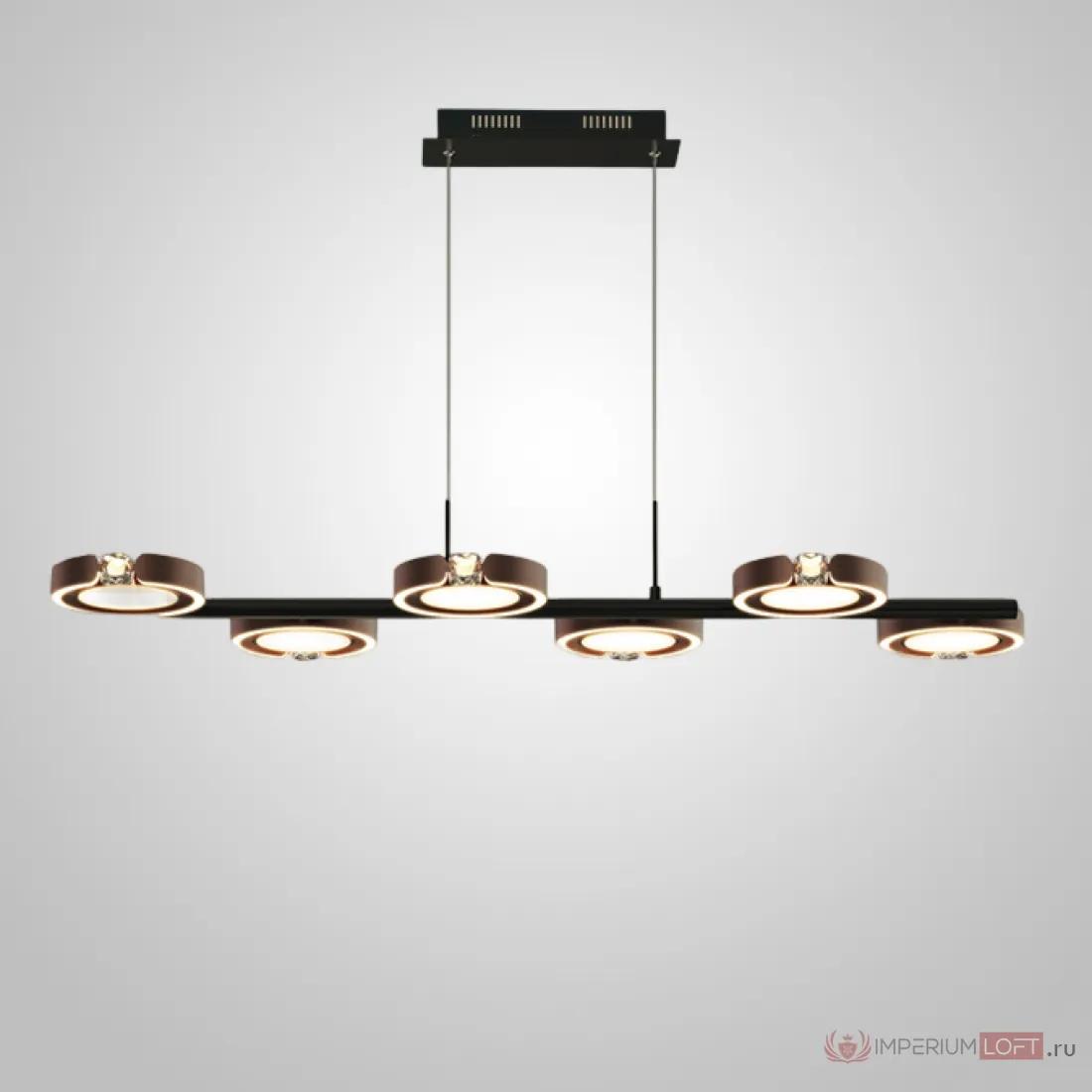 ImperiumLoft Подвесной светильник SELLIF LONG Brown фото