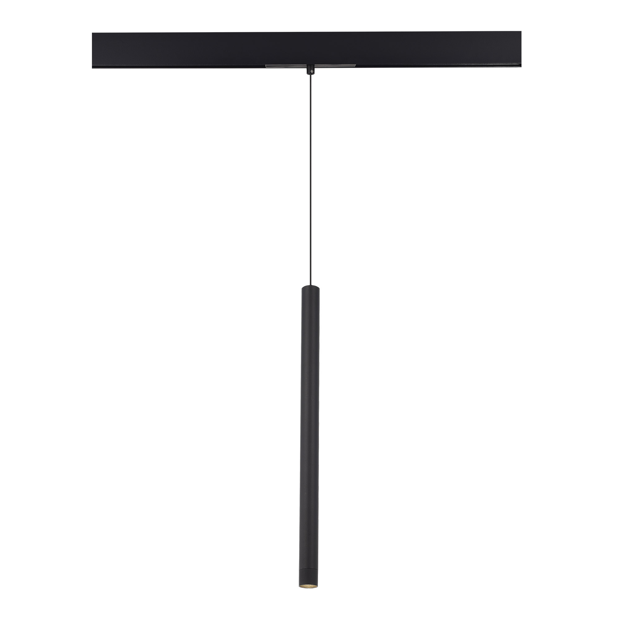 ST LUCE ST683.436.08 Магнитный трековый светильник Черный LED 1*8W 3000K 450Lm Ra90 24° IP20 D30xH500 48V фото