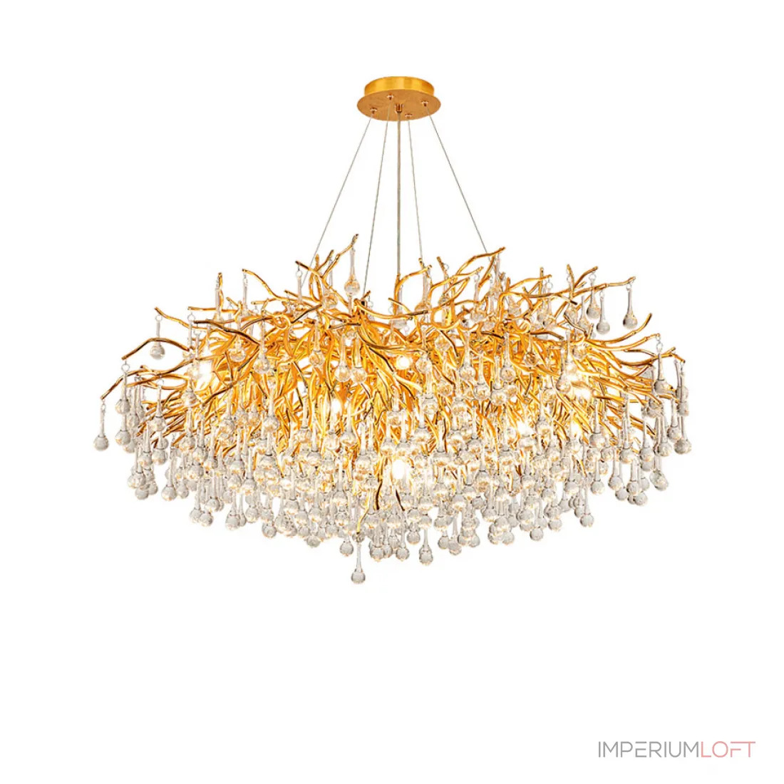 ImperiumLoft Люстра Droplet Chandelier circle D80 фото