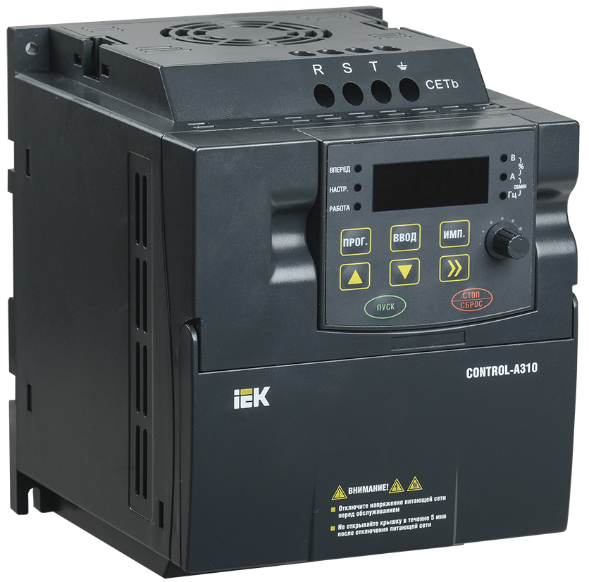 IEK ONI  Преобразователь частоты CONTROL-A310 380В, 3Ф 2,2 kW 5,1A фото