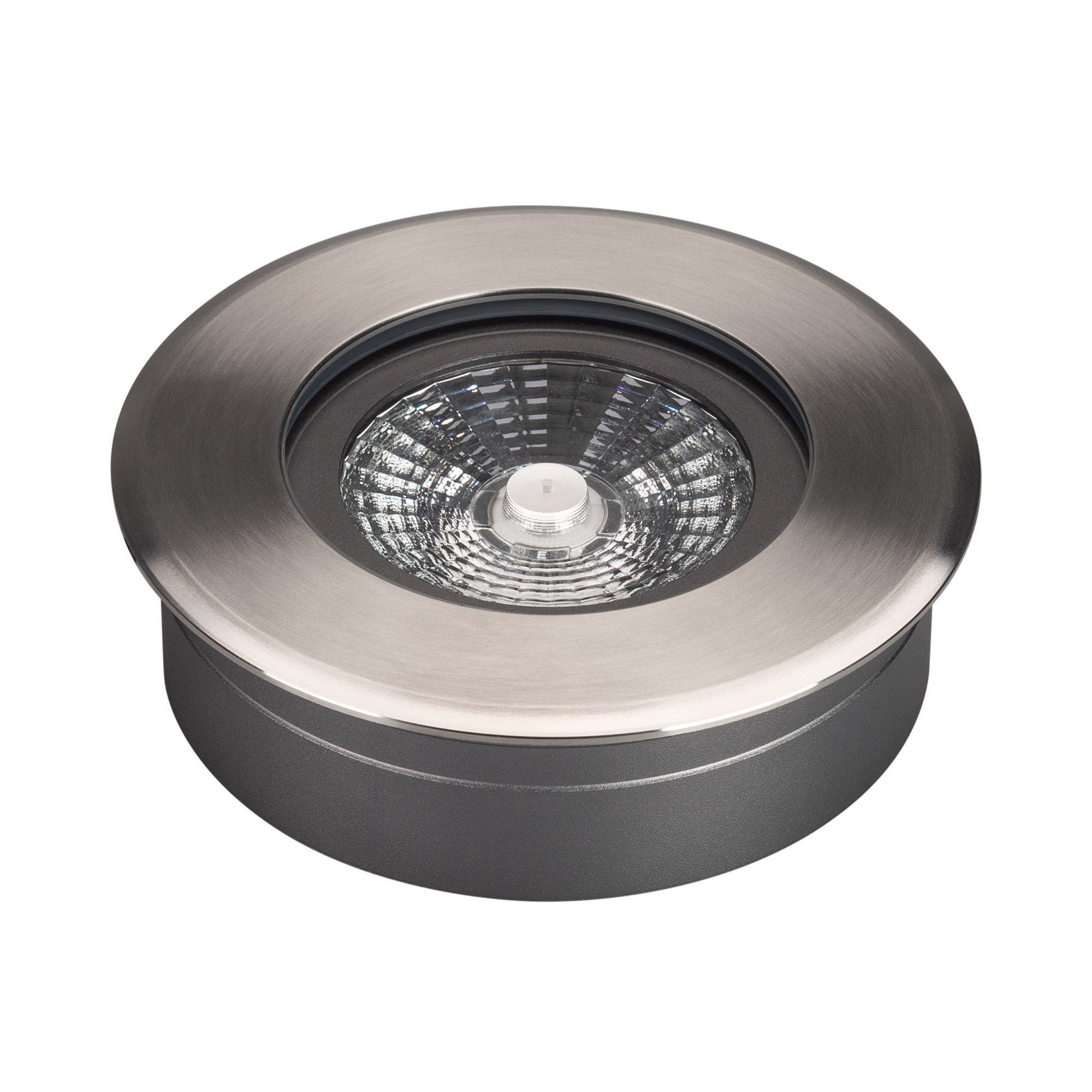 Arlight Светильник ART-GROUND-SLIM-R130-9W Warm3000 (SL, 30 deg, 24V) (IP67 Металл, 3 года) фото