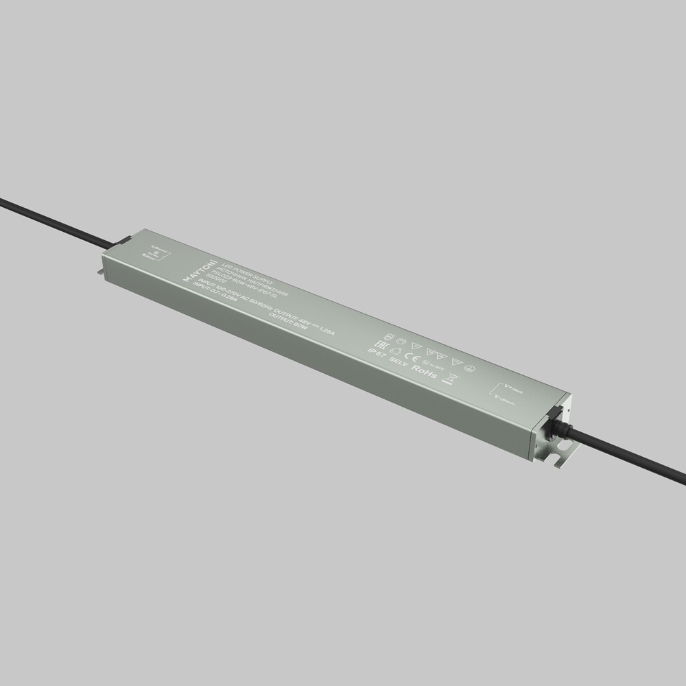 Maytoni Led Strip Источник напряжения PSL023 48В 60Вт IP 67 832002 фото