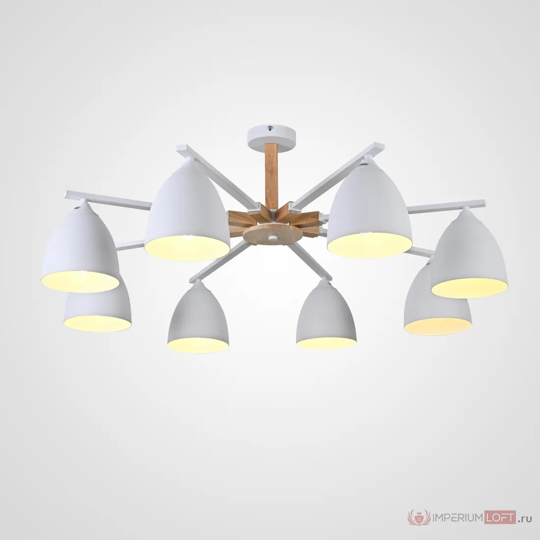 ImperiumLoft Потолочная люстра NOA 8 White by ImperiumLoft фото
