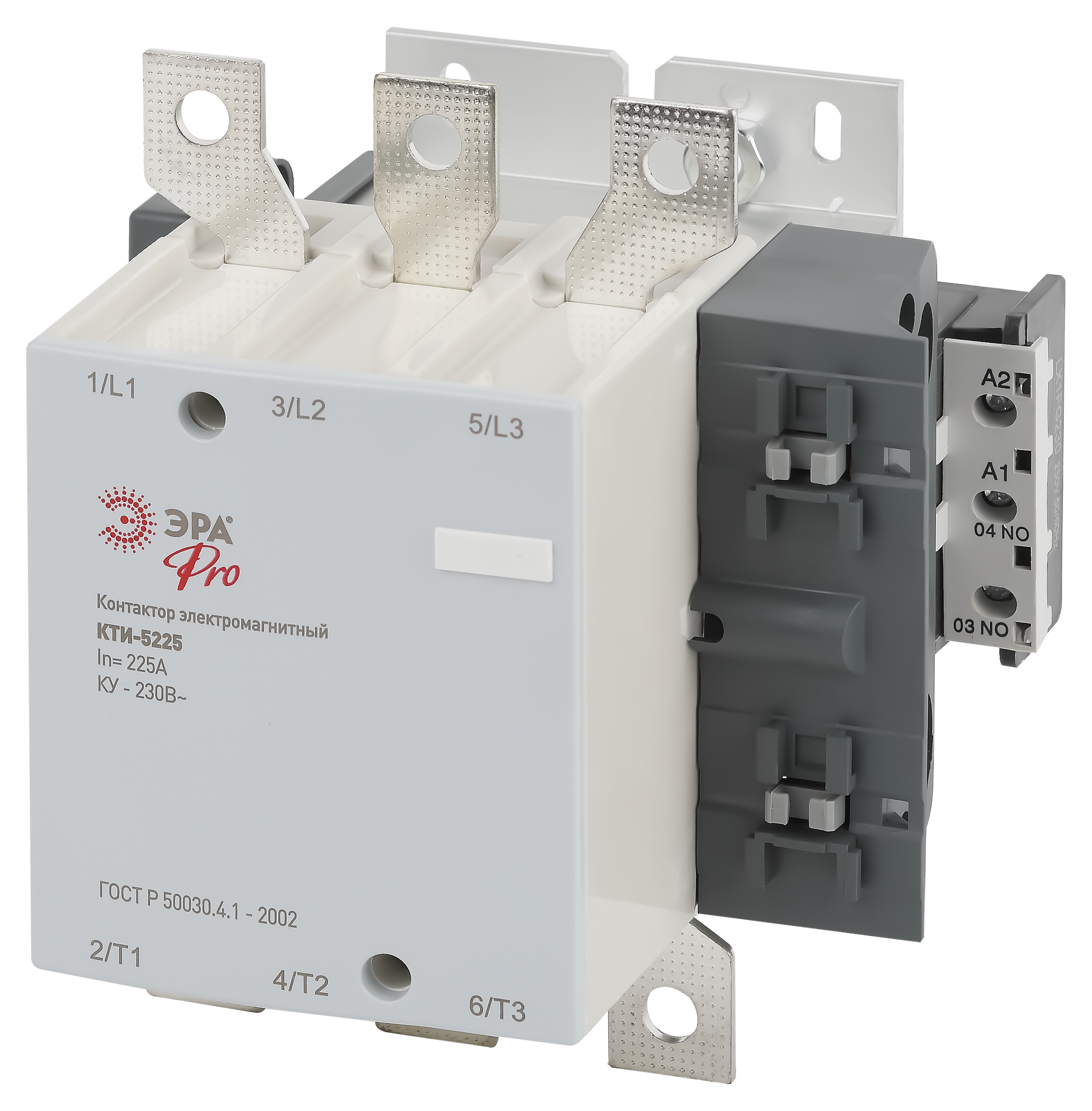 ЭРА Контактор КТИ-5225 PRO KKT50-225-230-10-E 225А 230В/АС3 фото