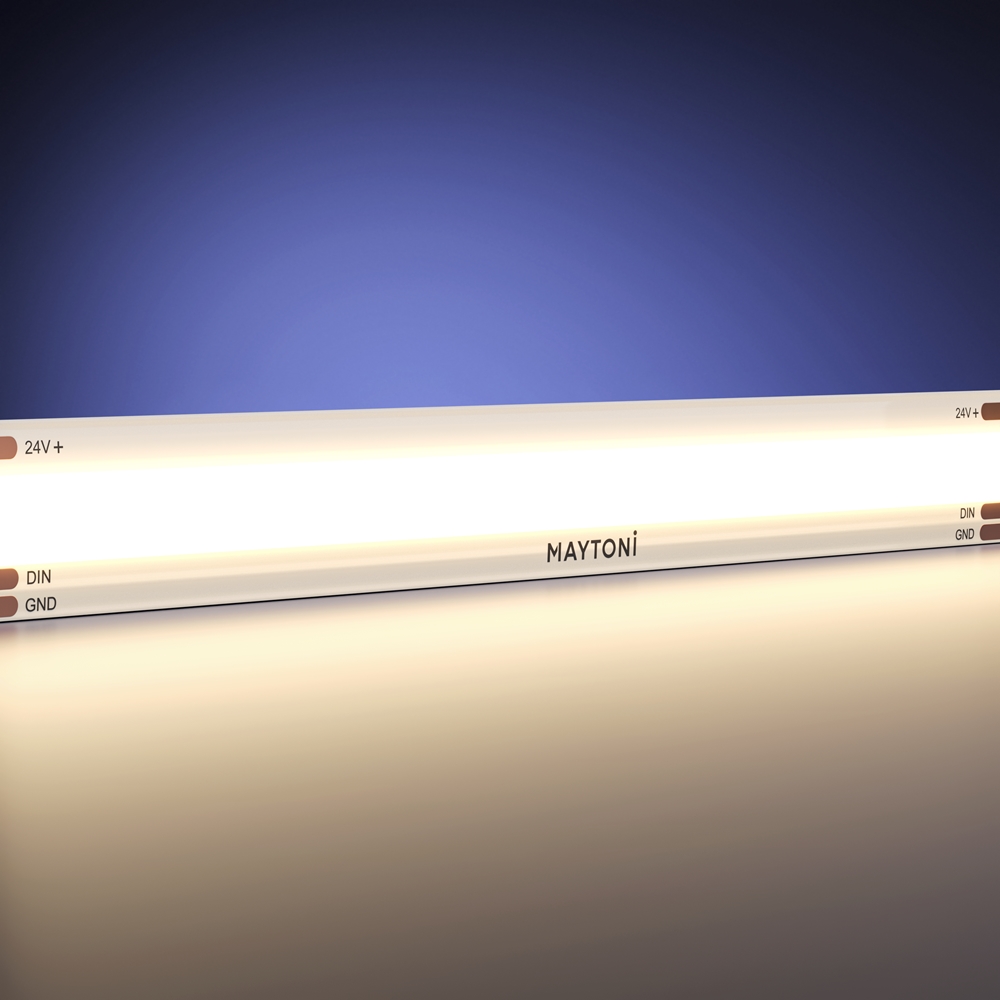 Maytoni Led Strip Светодиодная лента 24В COB 12Вт/м 3000K 5м IP 20 201254 фото