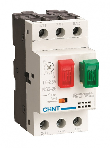 CHINT Пускатель NS2-25 4-6.3A (R) фото