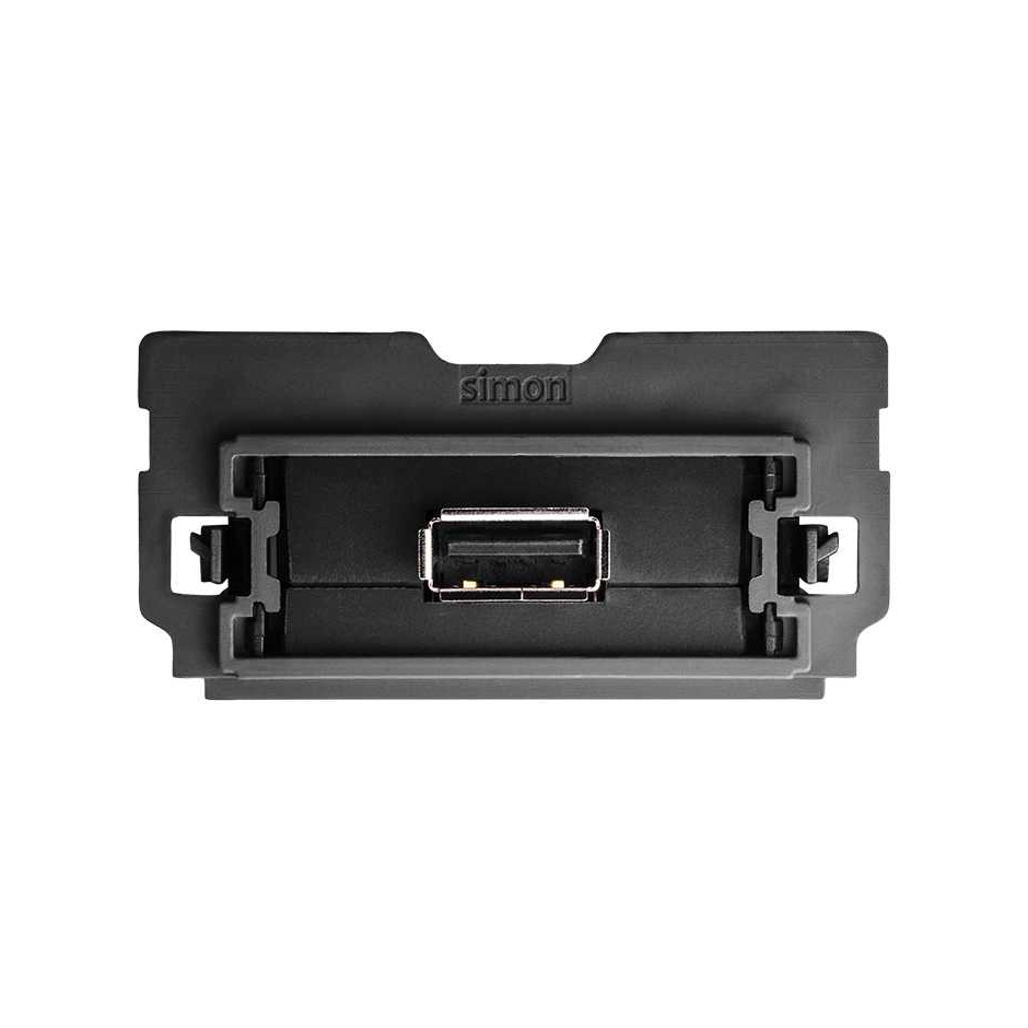 Simon 100 Зарядное устройство USB SmartCharge 230В~ c 1 выходом 2.1A 5В фото