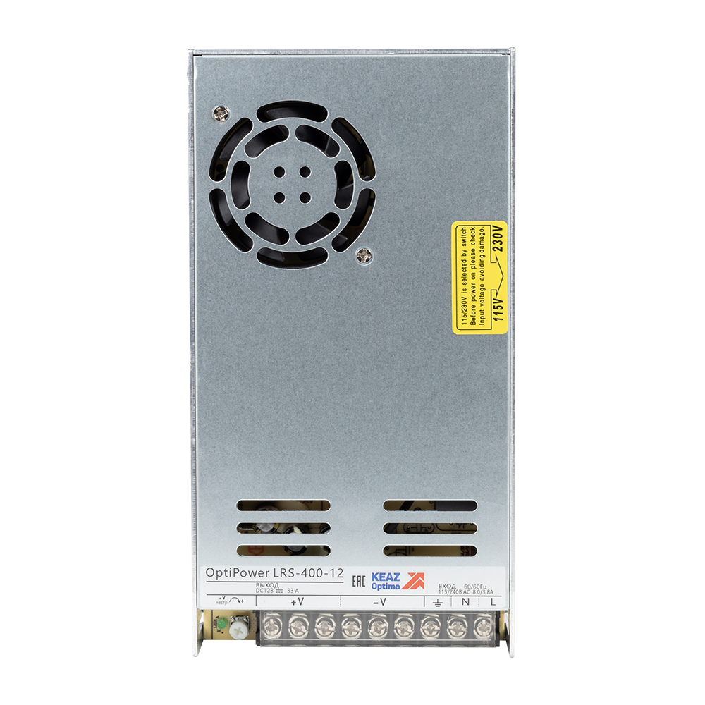 КЭАЗ Блок питания панельный OptiPower LRS 400-12 33.3A. фото