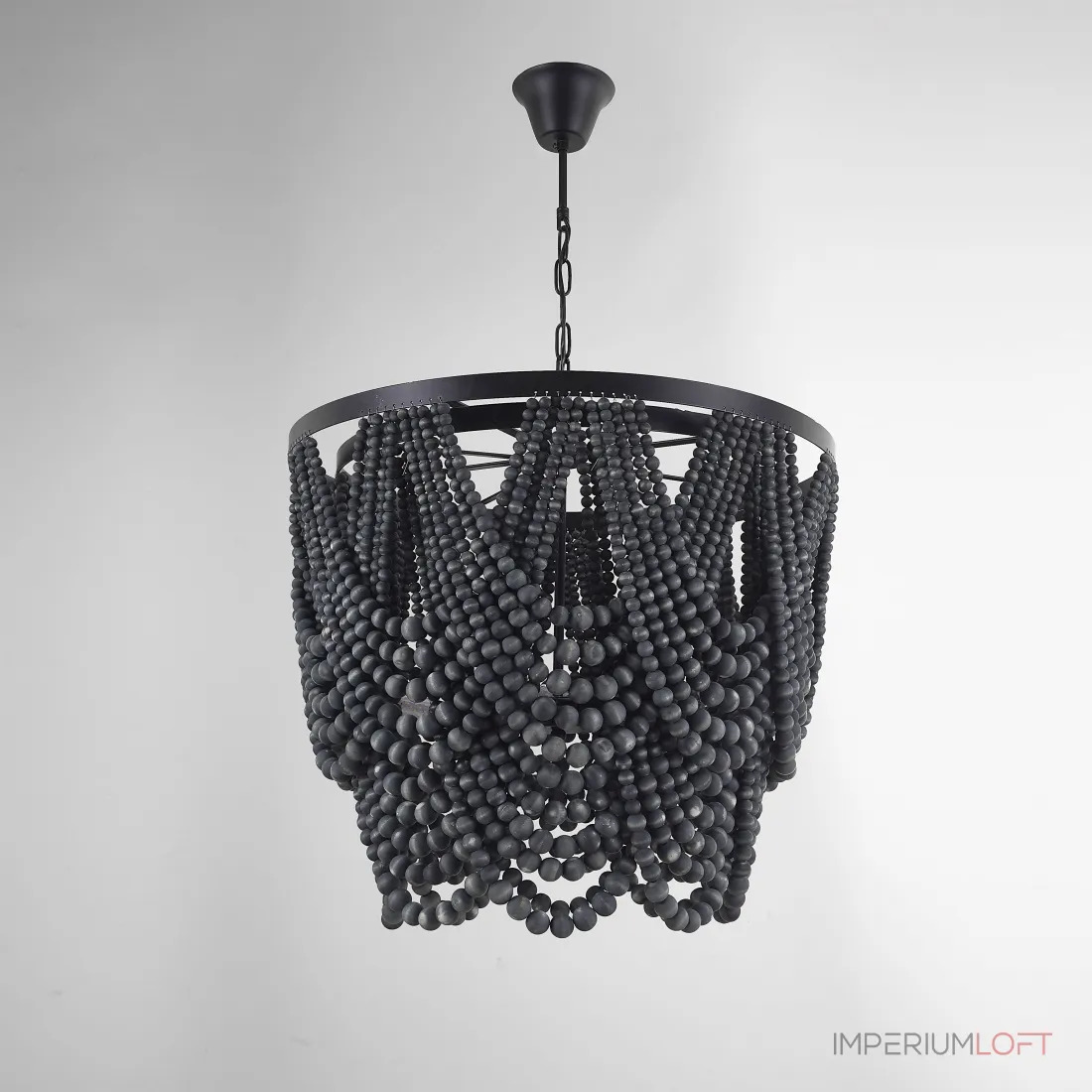ImperiumLoft Люстра Amelia Wood Bead Chandelier фото