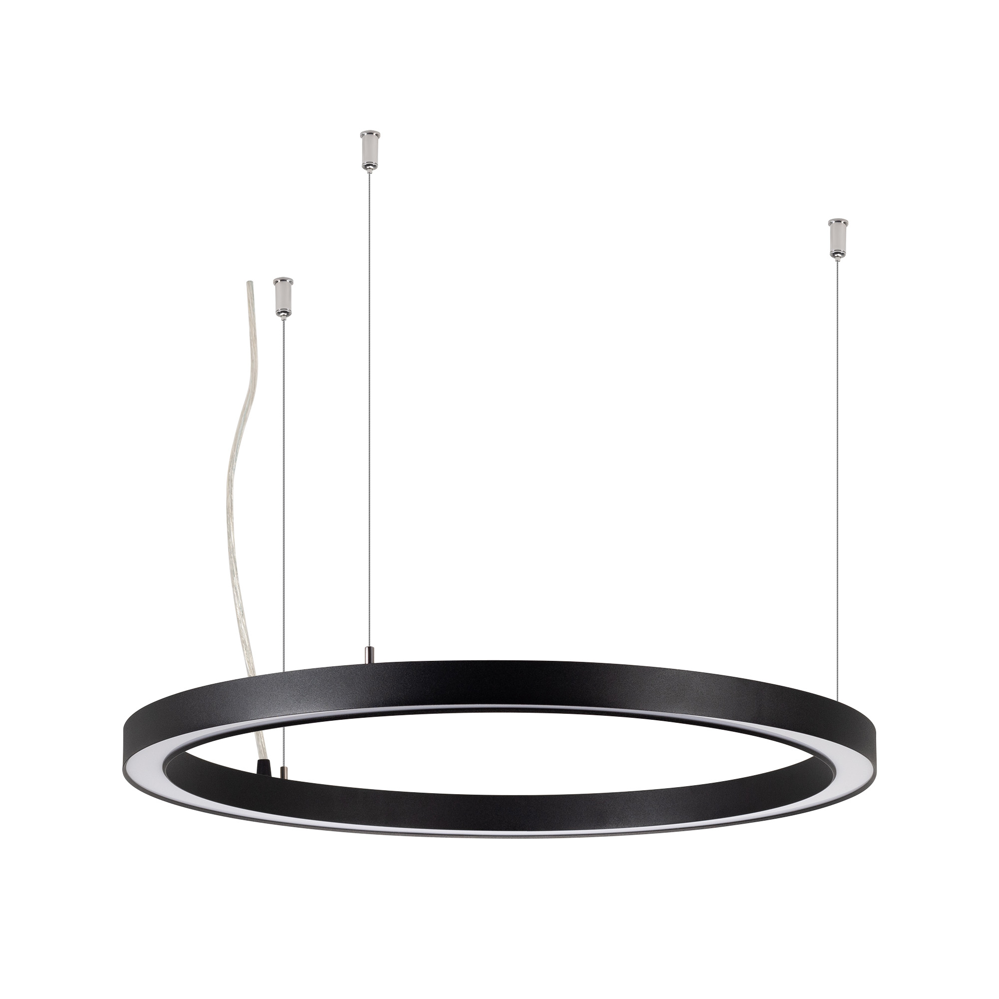 Светильник SP-CIRCLE-HANG-O3535-D600-35W Warm3000 (RAL9005, 120 deg, 230V) IP40 LED (Arlight, Алюминий) фото