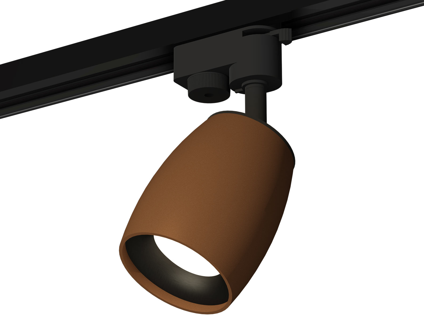 Ambrella Комплект трекового светильника XT1124031 SCF/PBK кофе песок/черный полированный MR16 GU5.3 (A2521, C1124, N7011) фото