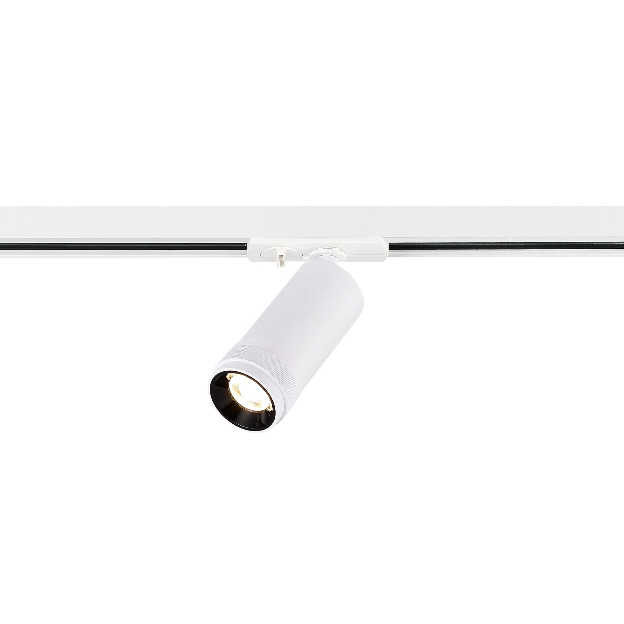 ST LUCE ST385.546.10 Св-к трек. Zoom Белый LED 1*10W 4000K 900Lm Ra 10-55° IP20 D55xH125 220V фото