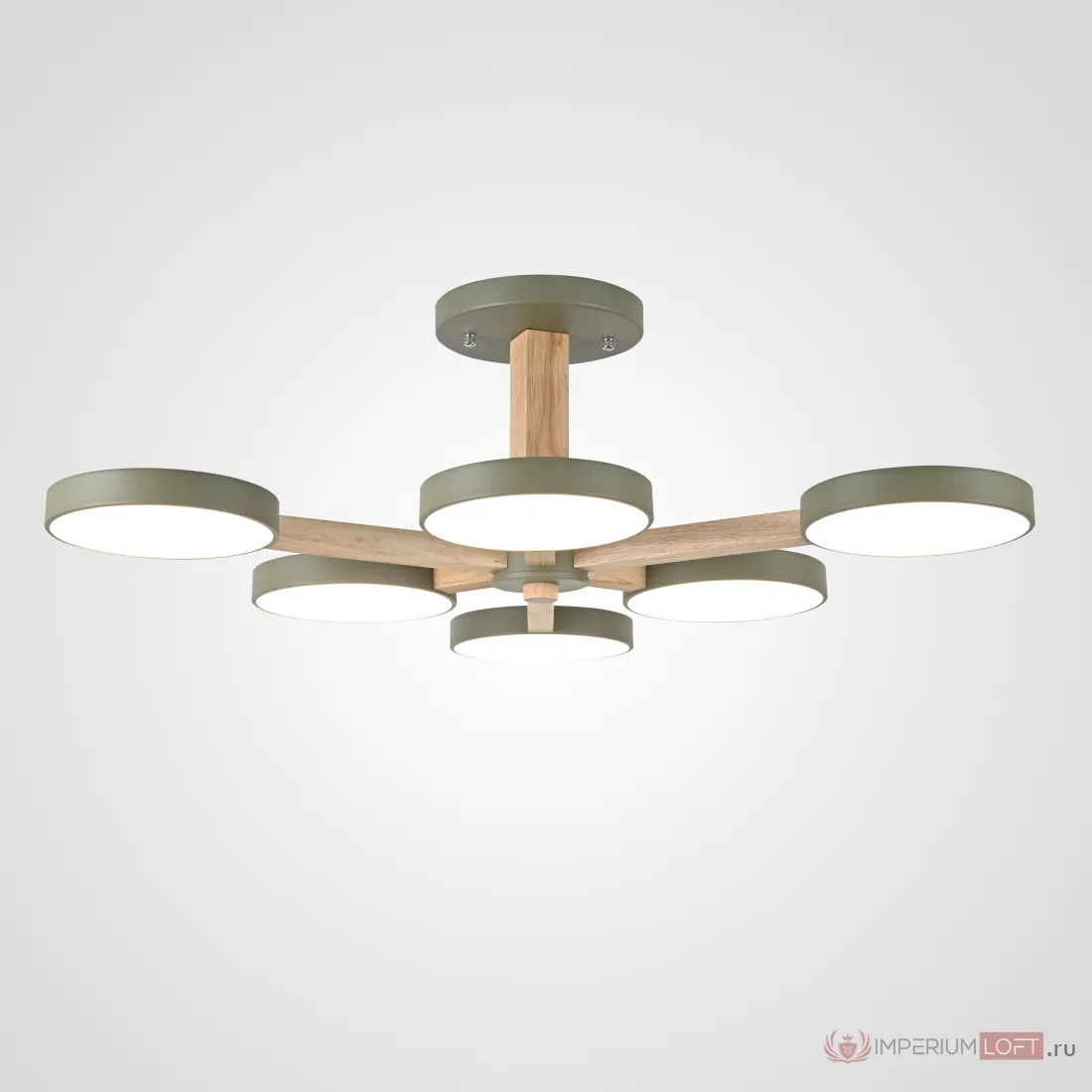 ImperiumLoft Потолочный светильник TURNA L6 Khaki фото