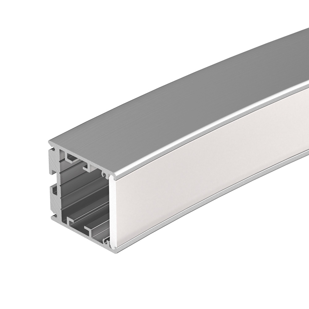 Arlight Профиль SL-ARC-3535-D1500-N90 SILVER (1180мм, дуга 1 из 4) (Алюминий) фото
