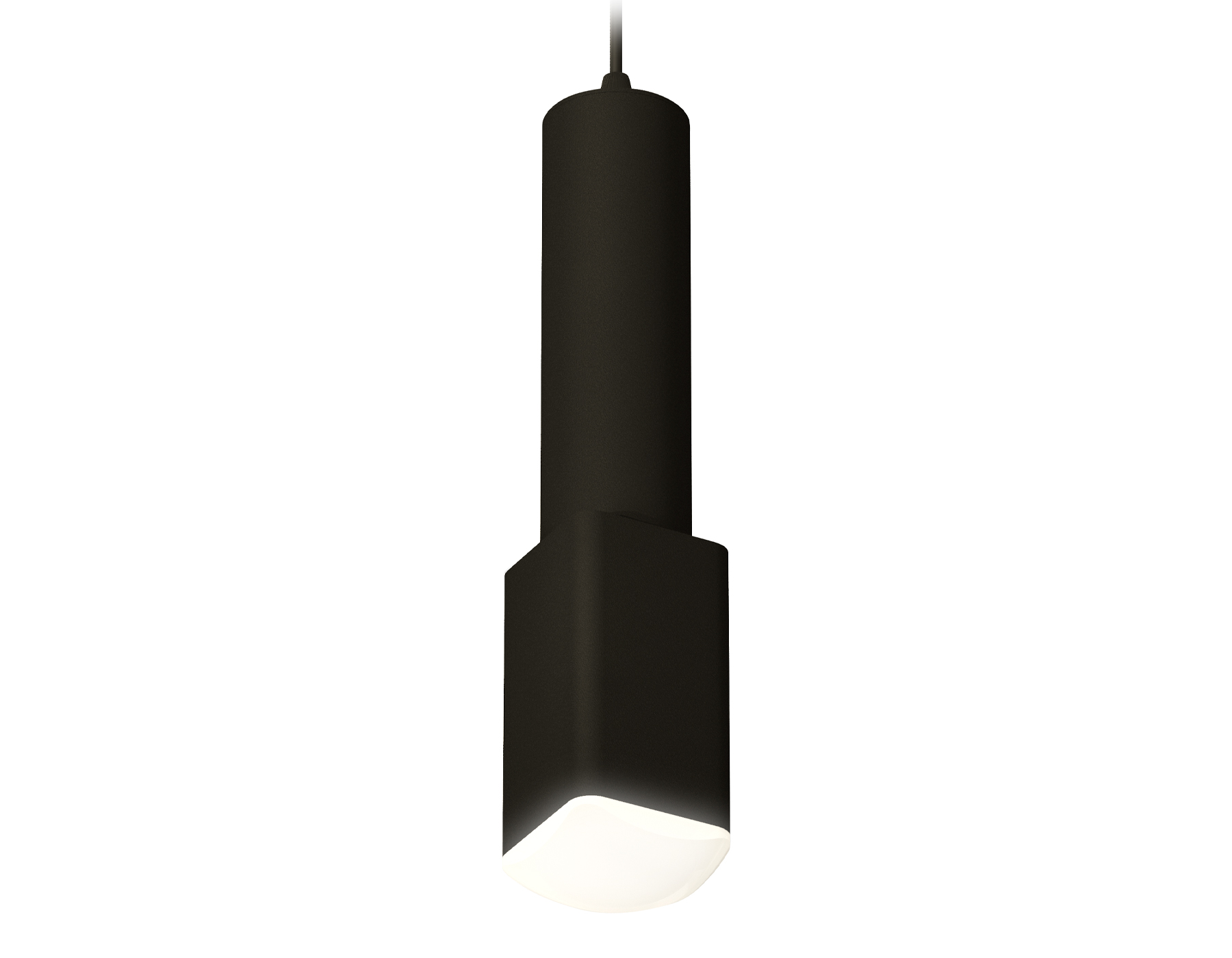 Ambrella Комплект подвесного светильника с акрилом XP7821003 SBK/FR черный песок/белый матовый MR16 GU5.3 (A2302, C6356, A2010, C7821, N7756) фото