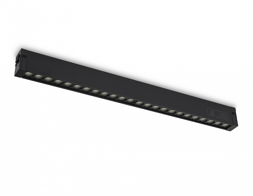Ambrella Светильник светодиодный трековый для шинопровода Magnetic GL1740 BK черный IP20 24W 4200K 220V 24° 455*25*42 (Без ПДУ) фото
