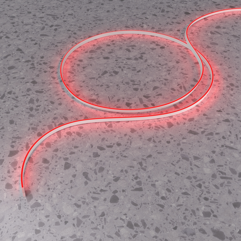 Maytoni Led Strip Гибкий неон 10x4 24В 9,6 Вт/м Red IP67 5м 432039 фото
