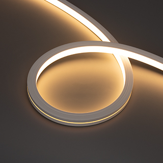 Arlight Лента герметичная MOONLIGHT-PRO-TOP-X320-20x20mm 48V Warm3000 (10 W/m, IP67, 30m, wire x2) (Вывод боковой, 7 лет) фото