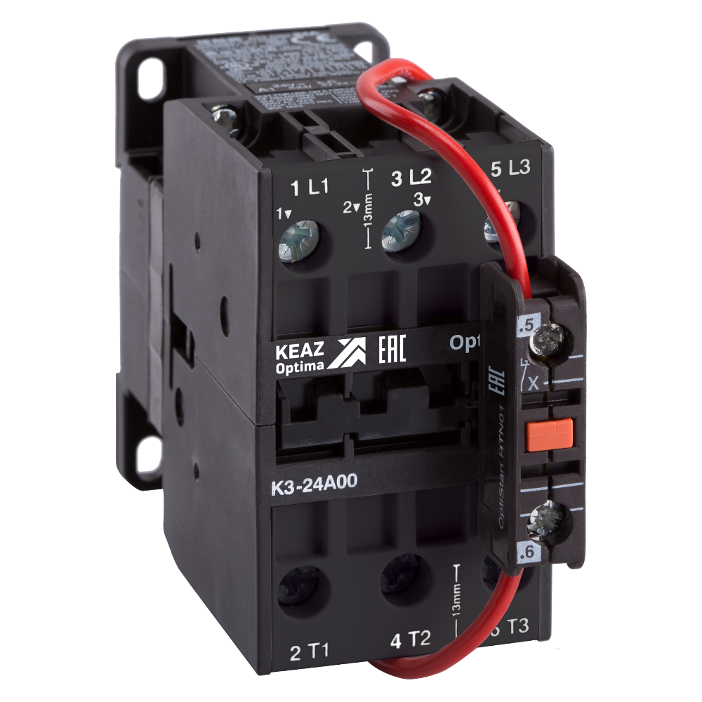 КЭАЗ Контактор OptiStart K3-32A00=220DC. фото