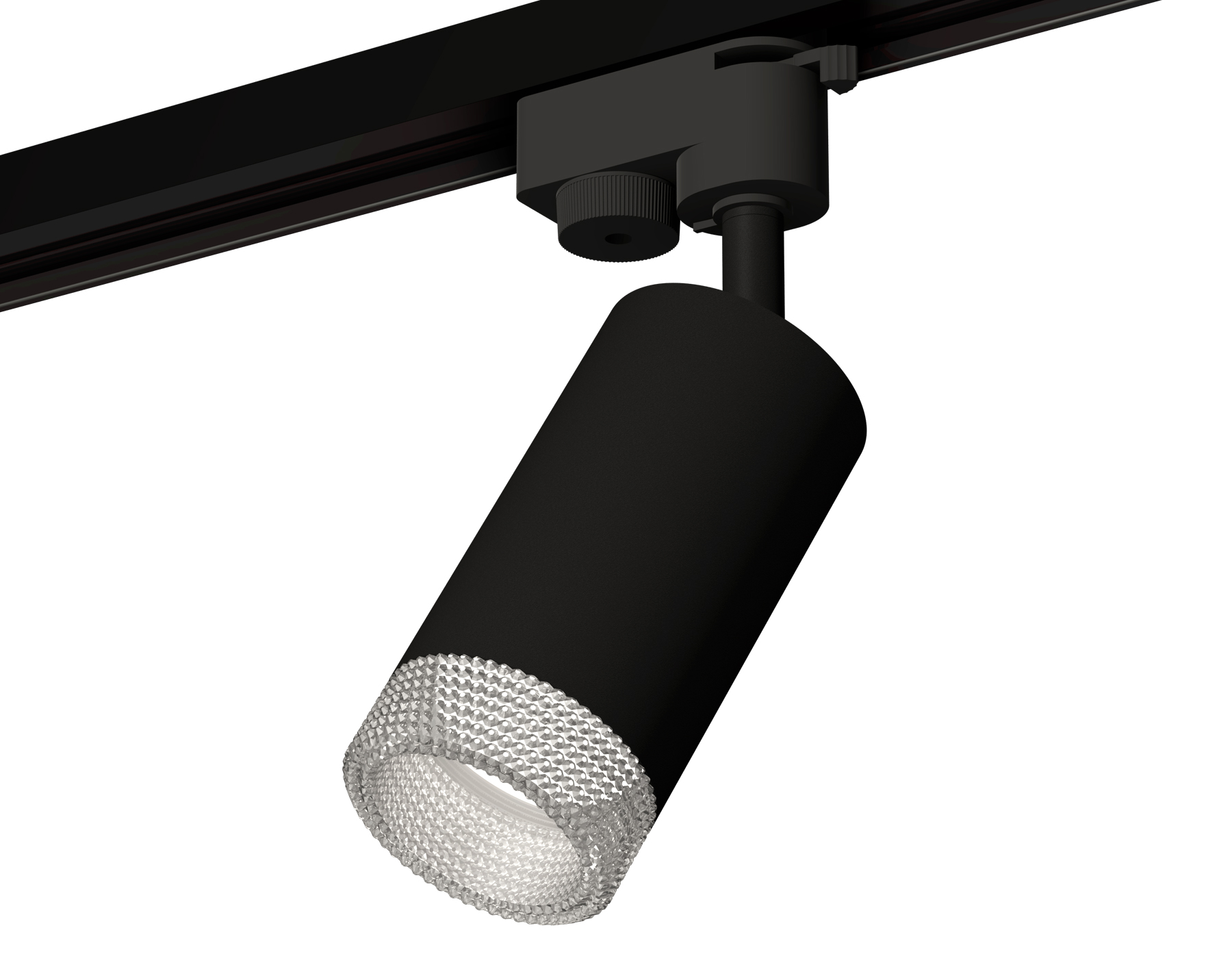 Ambrella Комплект трекового светильника XT6323080 SBK/CL черный песок/прозрачный MR16 GU5.3 (A2521, C6323, N6150) фото