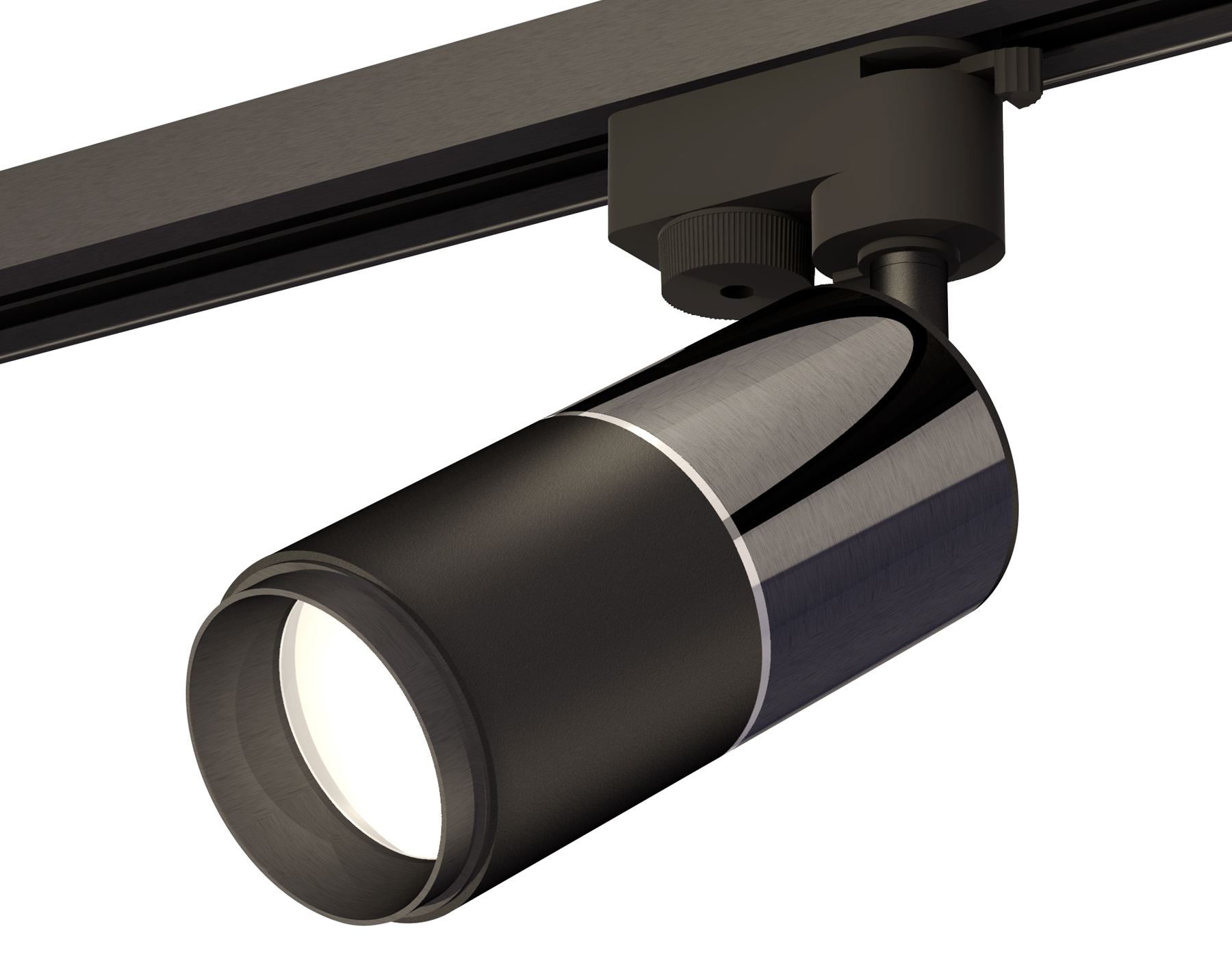 Ambrella Комплект трекового однофазного светильника XT6302040 SBK/DCH/PBK черный песок/черный хром/черный полированный MR16 GU5.3 (A2521, C6303, A2060 фото