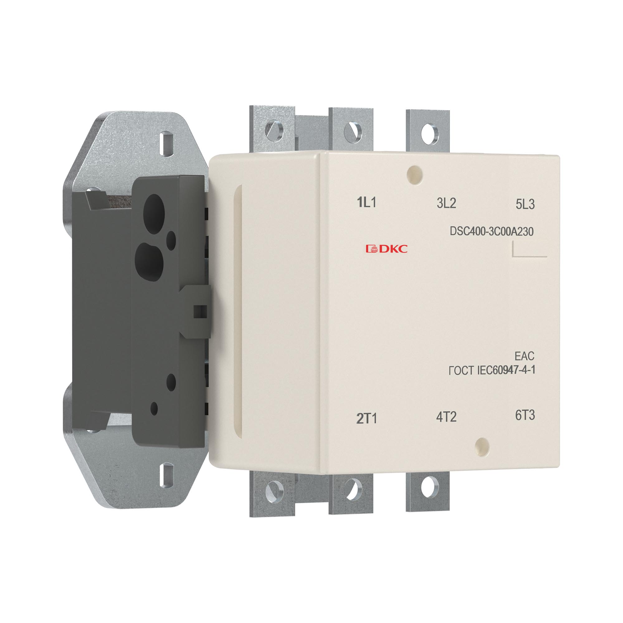DKC Магнитный контактор DSC400-3C00A230 400А 200кВт (AC3)  кат 220В AC фото