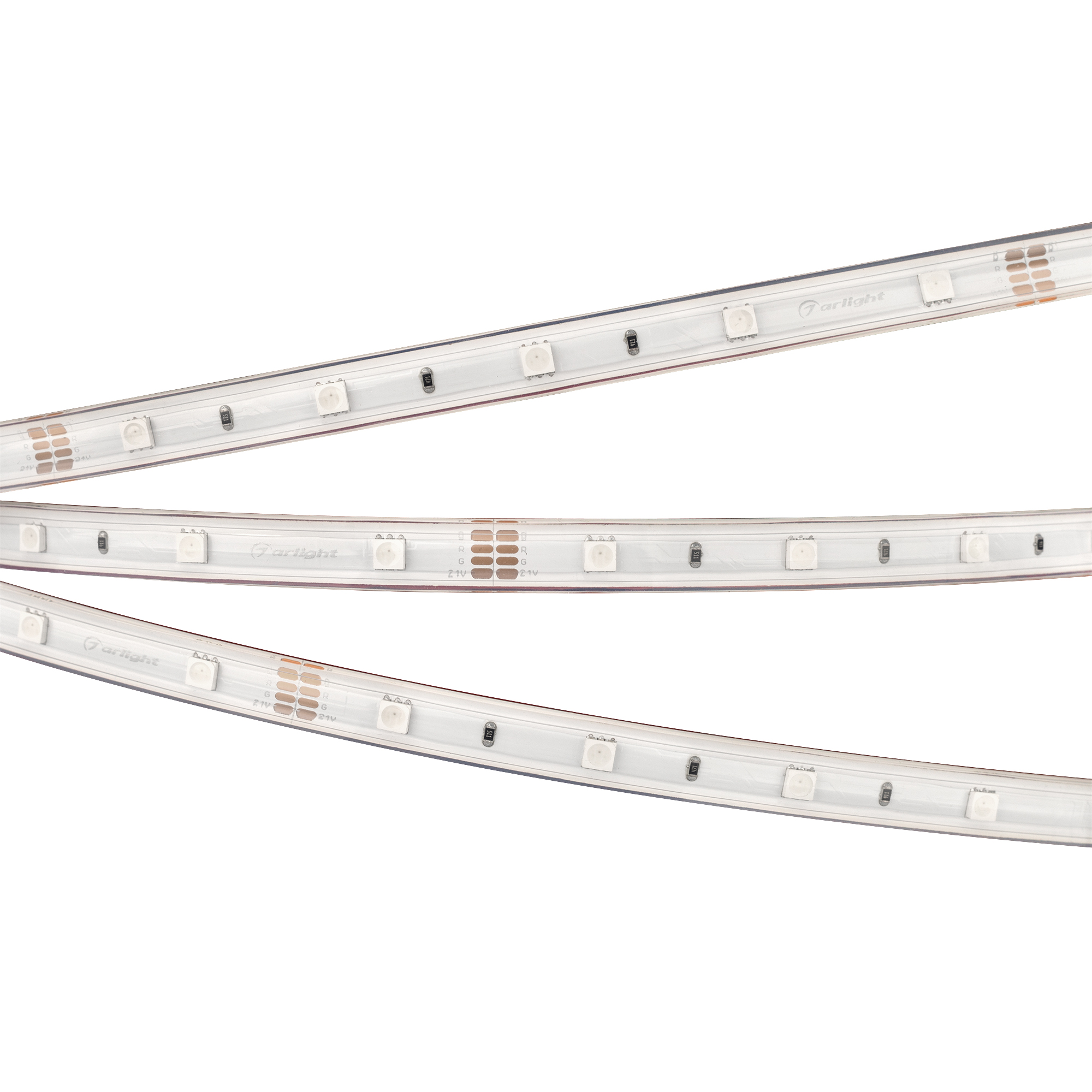 Arlight Светодиодная лента герметичная RTW-PS-B30-13mm 24V RGB (7.2 W/m, IP67, 5060, 5m) (-) фото