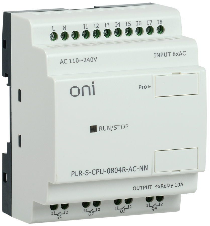 IEK ONI Логическое реле PLR-S. CPU0804(R) 220В AC без экрана. фото