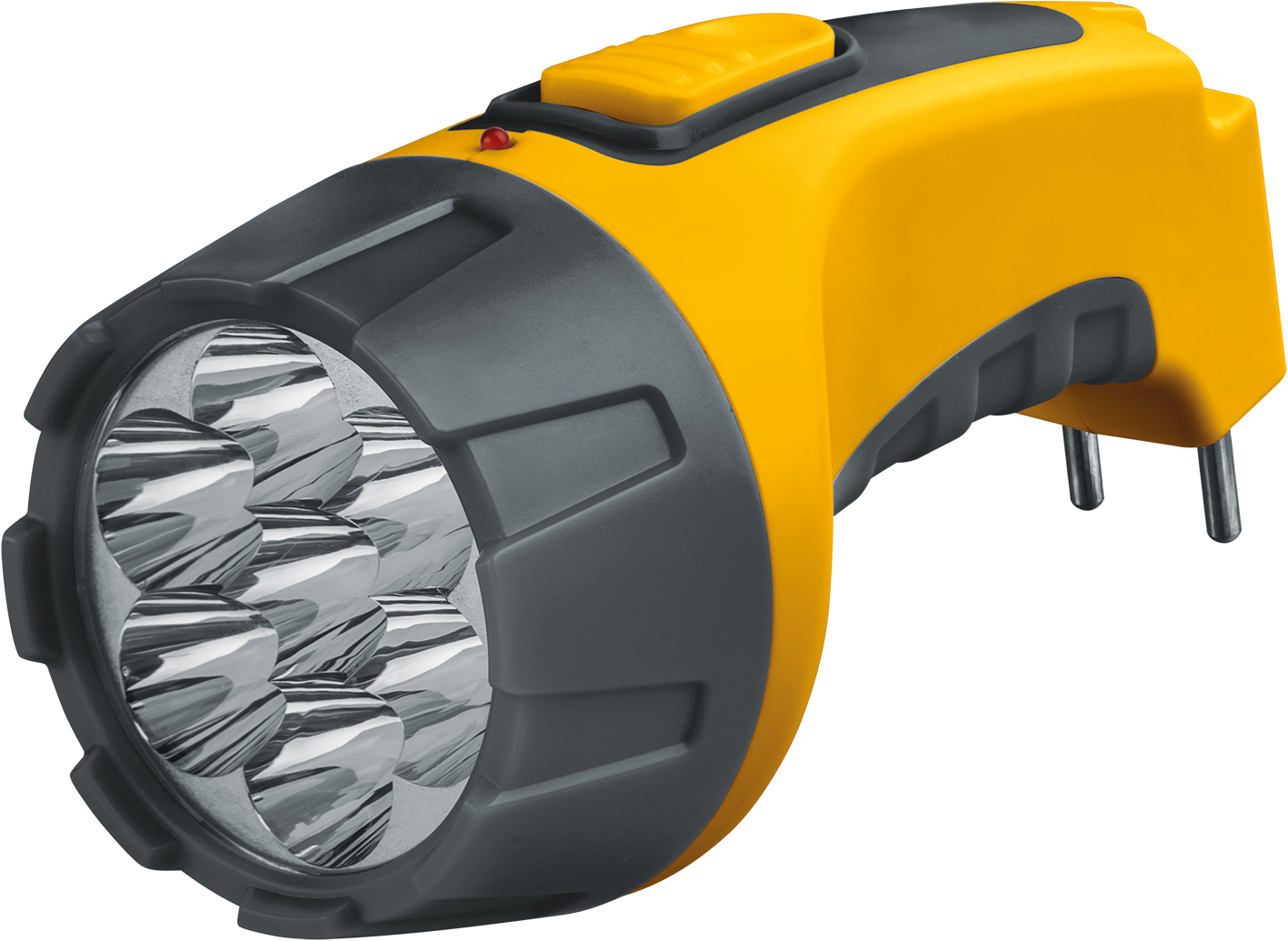Фонарь Navigator NPT-CP04-ACCU Пласт. 7LED, прям. зар-ка, акк.4В, 700мАч. (40/1/1)