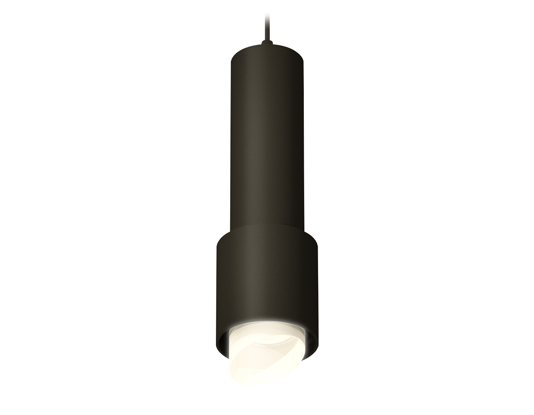 Ambrella Комплект подвесного светильника с акрилом XP7723011 SBK/FR черный песок/белый матовый MR16 GU5.3 (A2311, C7456, A2010, C7723, N7175) фото