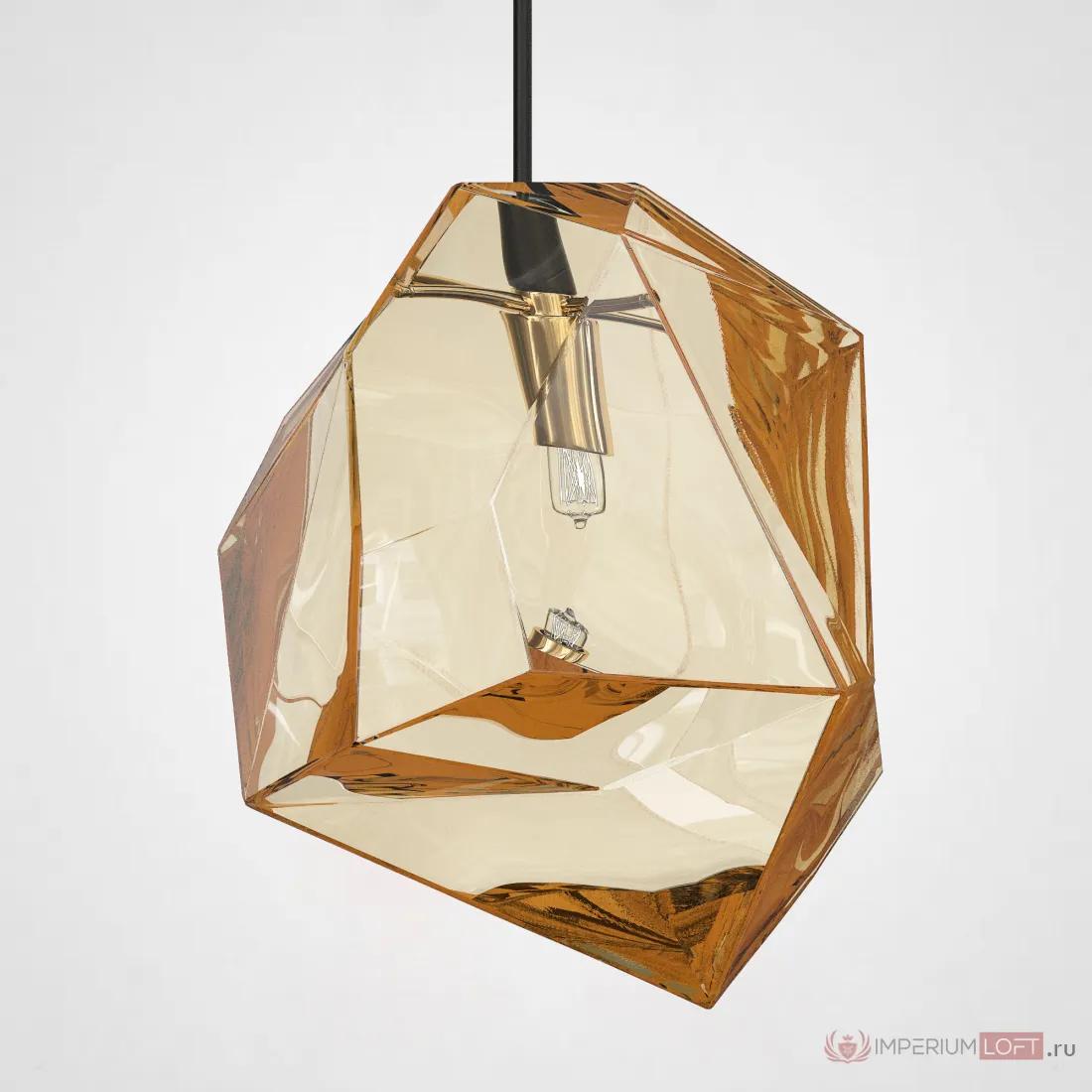 ImperiumLoft Подвесной светильник Color Ice Cube Pendant JEVIO 1 Янтарный фото