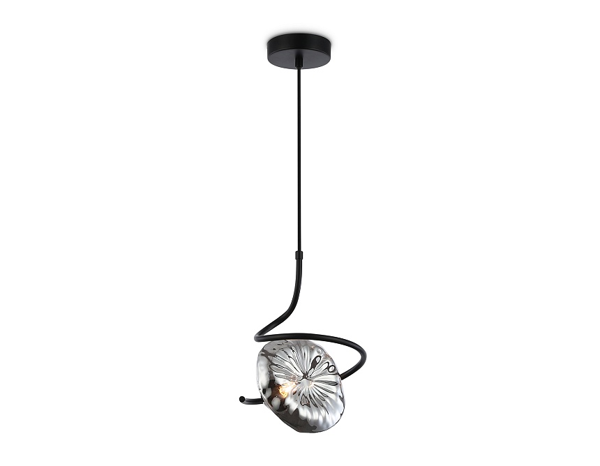 Ambrella Светильник подвесной LH15001 BK/SM черный/дымчатый G9 max 40W D190*1400 фото