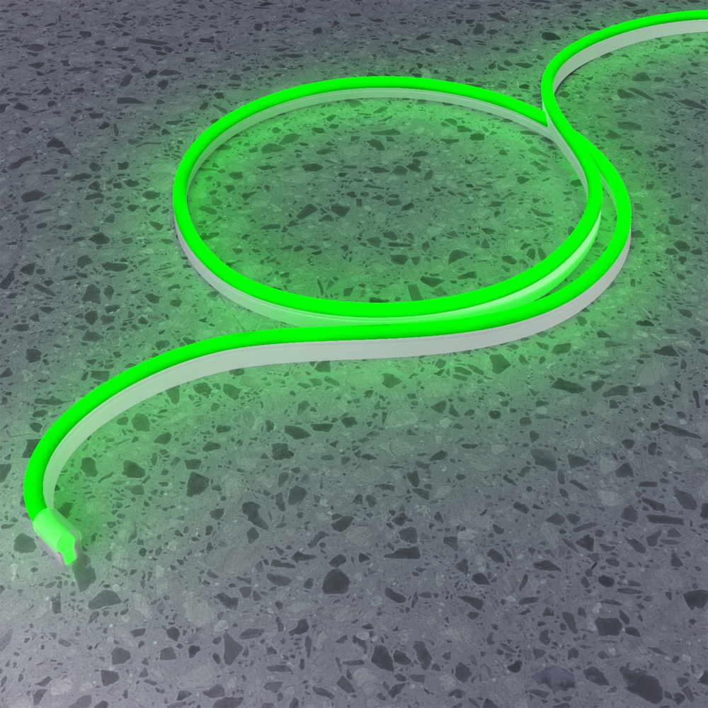 Maytoni Led Strip Гибкий неон 25x13 220В 8Вт/м Green IP65 50м 201234 фото