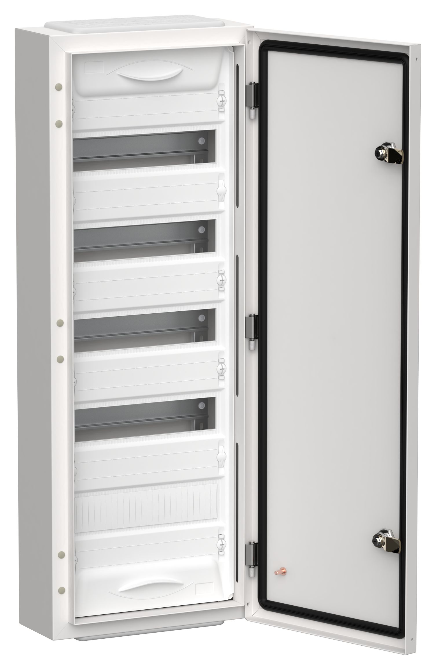 IEK TITAN 5 Корпус мет. ЩРн-60 (1х60) 835х310х140 IP54 бел фото