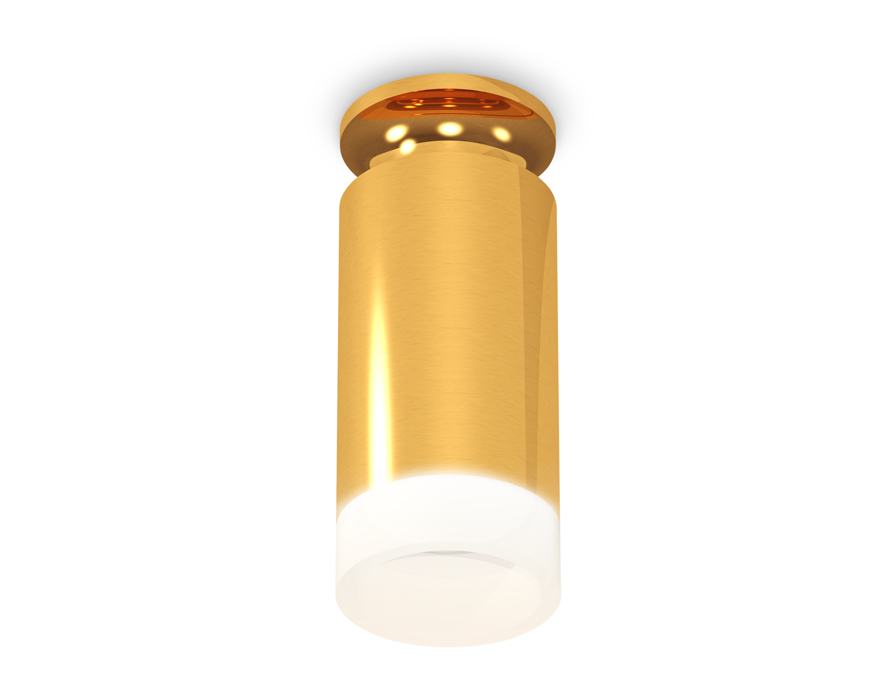 Ambrella Комплект накладного светильника XS6327082 PYG/FR золото желтое полированное/белый матовый MR16 GU5.3 (N6905, C6327, N6248) фото