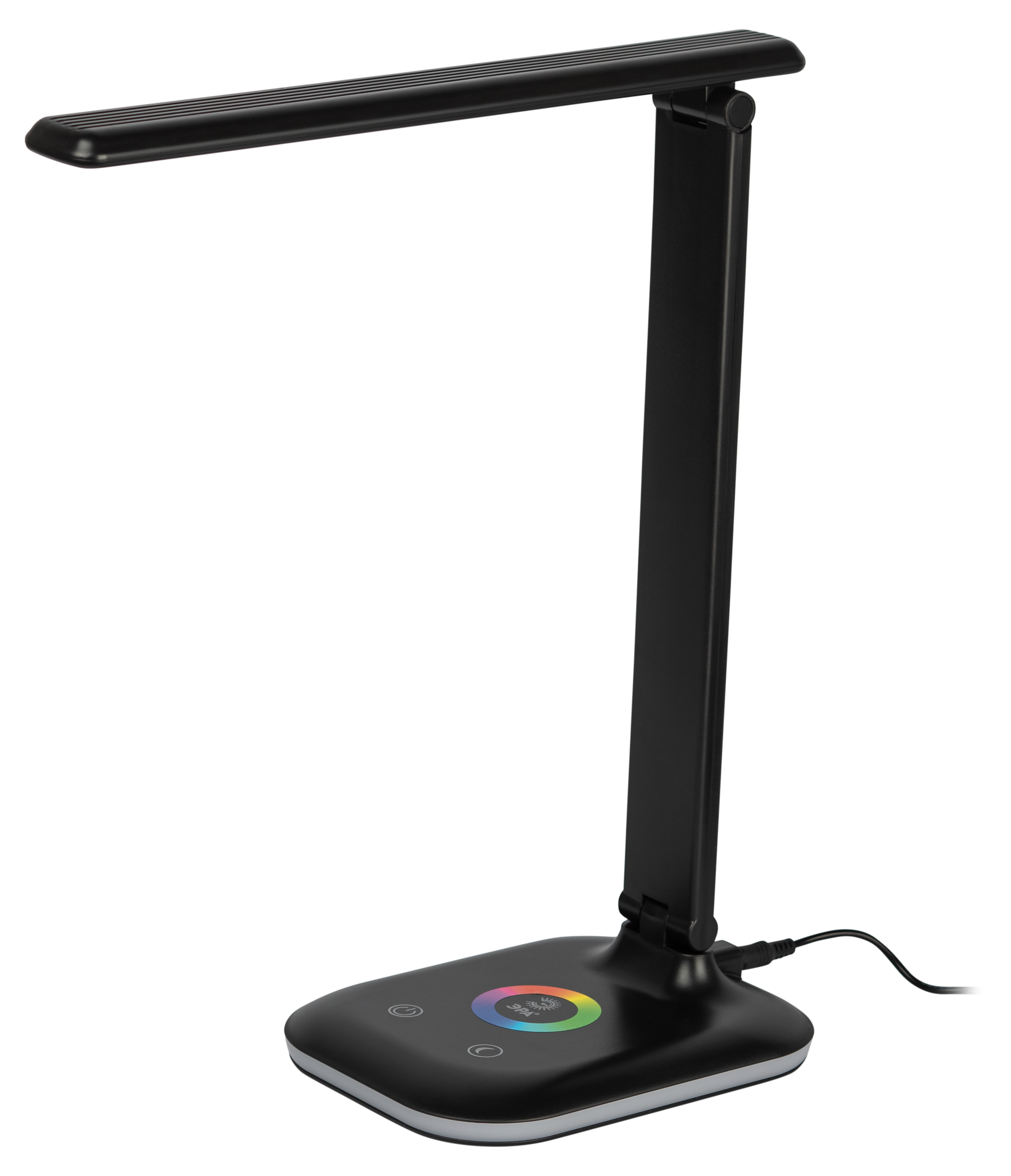ЭРА Настольный светильник NLED-502-11W-BK светодиодный с RGB ночником черный фото