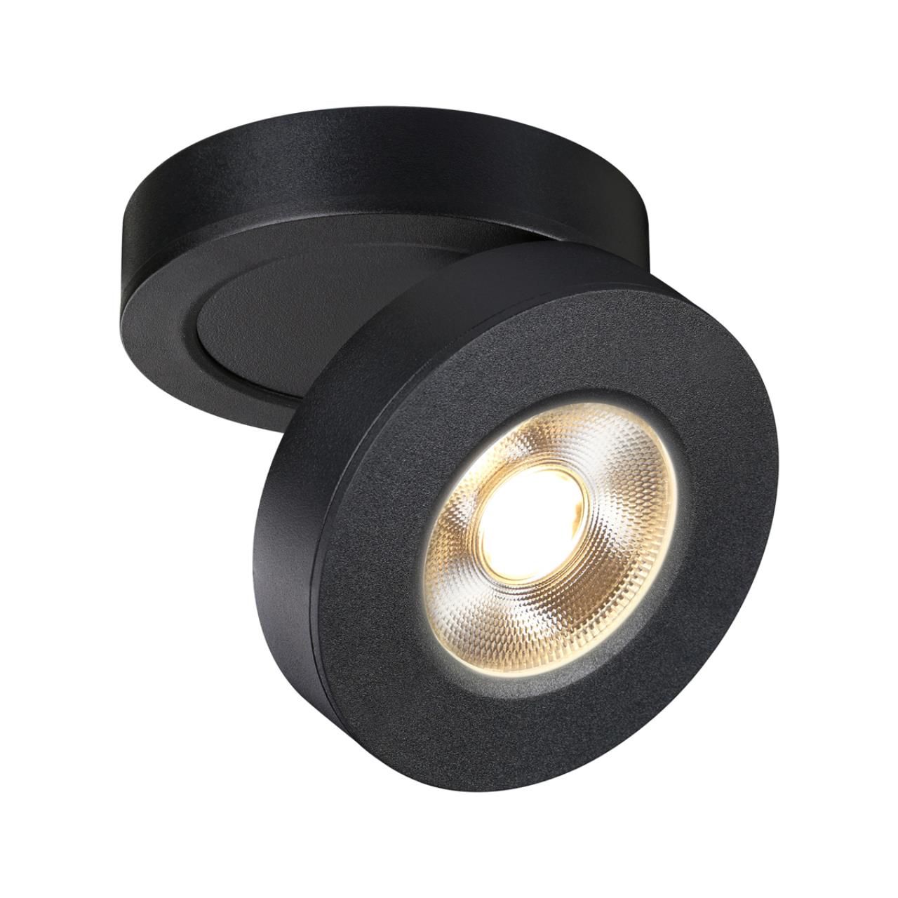 Novotech 359410 OVER NT24 000 черный Светильник накладной/встраиваемый IP20 LED 5W 220V 3000K 240Лм GRODA фото