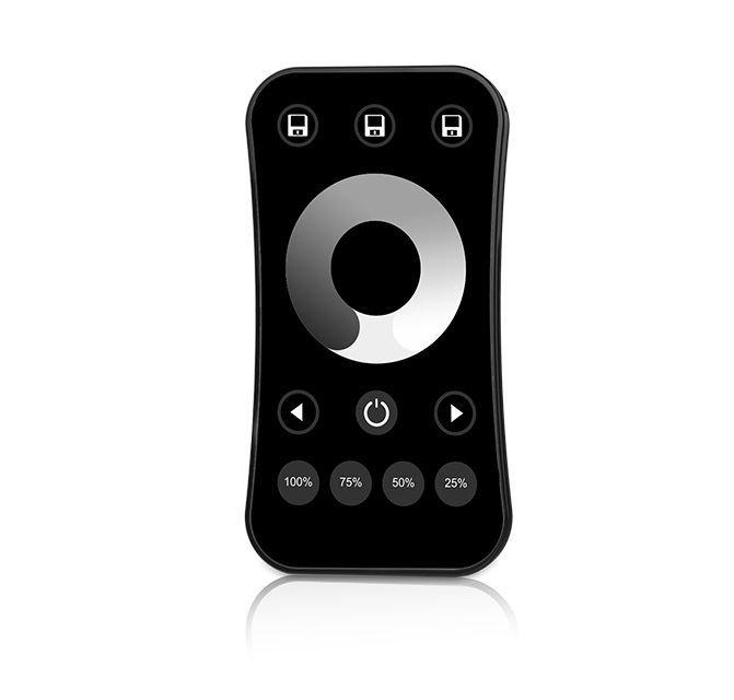 Arlight INTELLIGENT Пульт SMART-801-52-1G-3SC-DIM Black (3V, 2.4G) (IARL, IP20 Пластик, 5 лет) фото