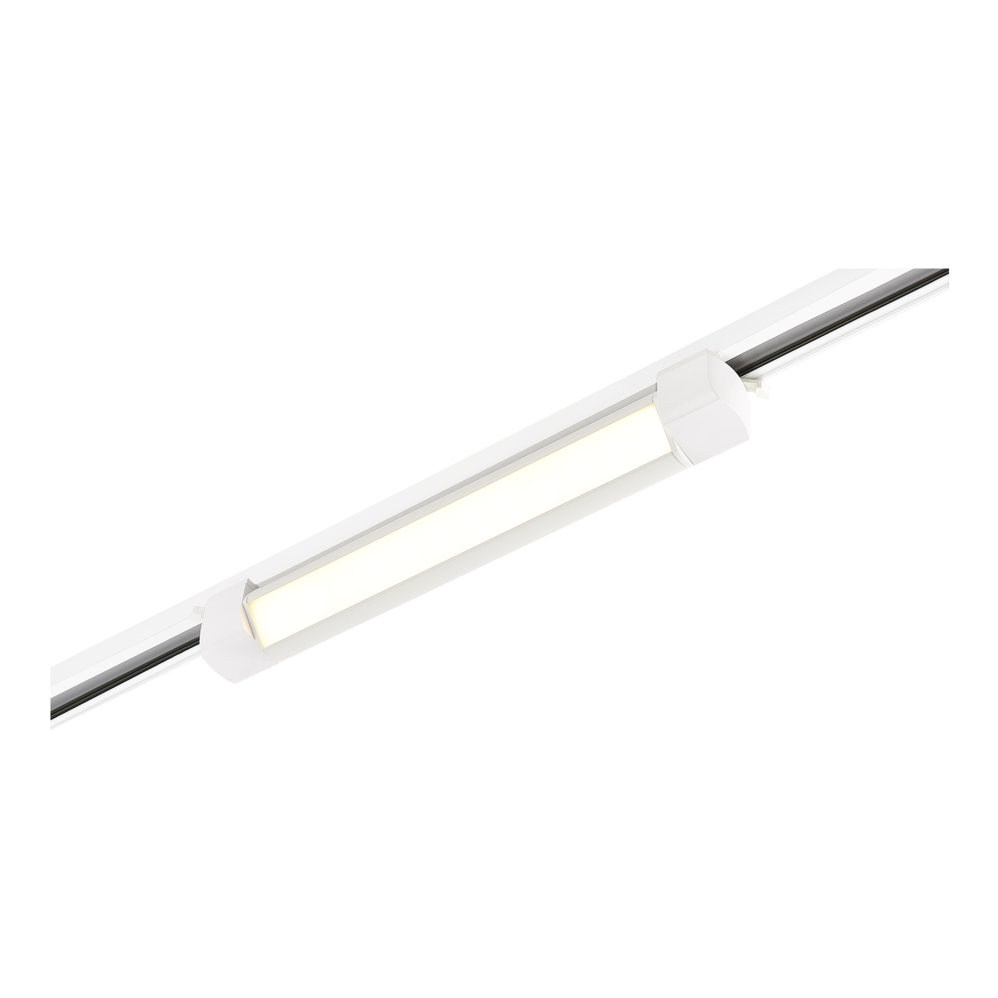 ST LUCE ST368.536.10 Св-к трек. Белый LED 1*10W 3000K 725Lm Ra90 120 IP20 L387xW49xH54 170-240VV фото