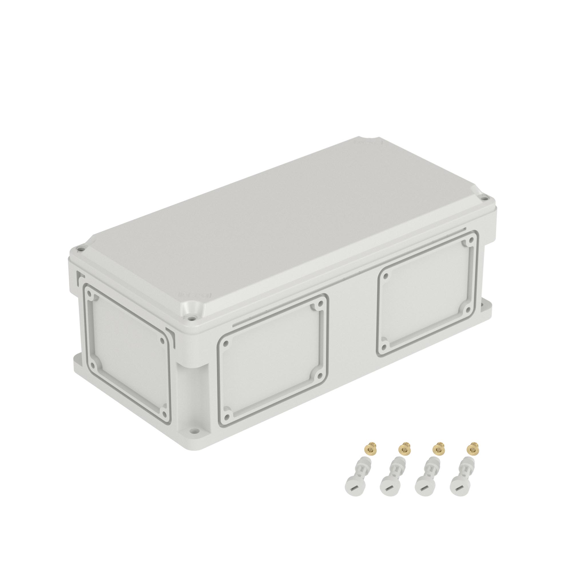 DKC Корпус RAM box без МП 400х200х146 мм, с фланцами, непрозрачная крышка  высотой 21 мм, IP66/IP67 фото